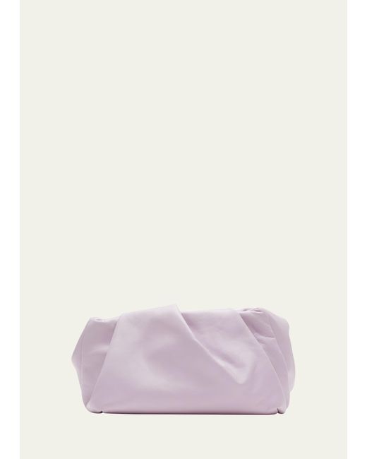 Burberry Pink Rose Soft Leather Clutch Bag