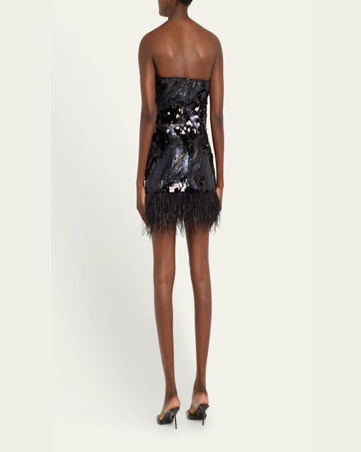 jenna ortega black mini dress English Factory main image 1