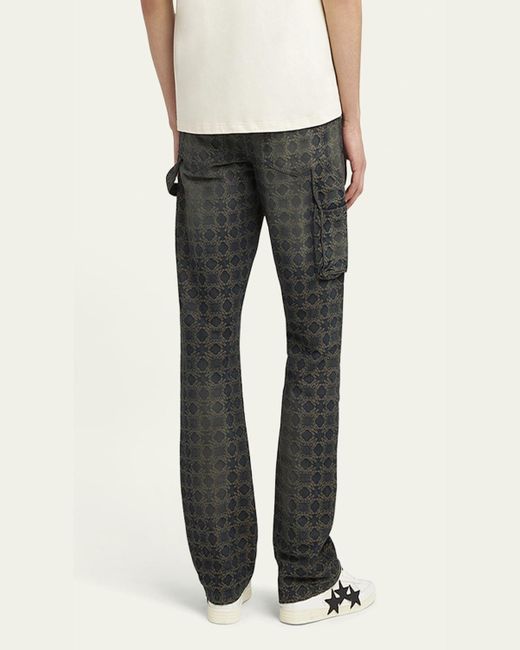 Amiri Gray Ma Quad Carpenter Jeans for men