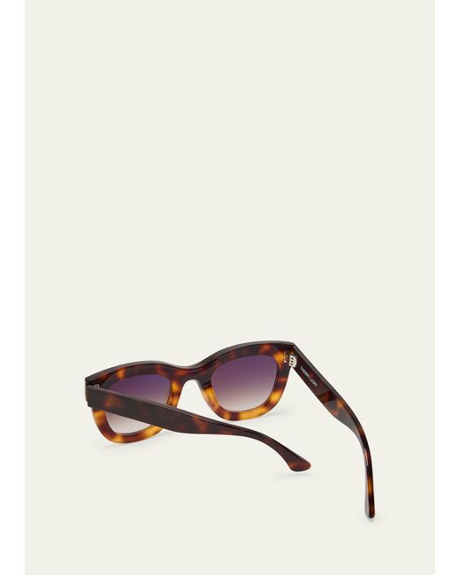 Thierry Lasry Natural Gambly 050 Acetate Square Sunglasses