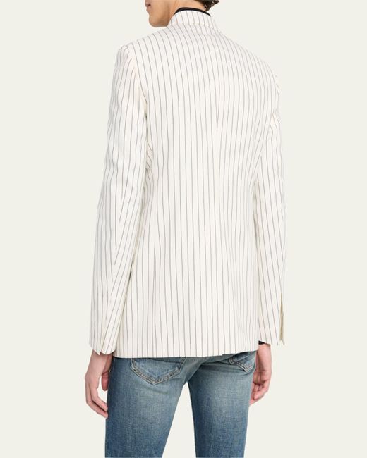 Tom Ford Natural Shelton Pinstripe Sport Coat for men