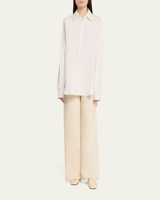 Twp Natural Tiny Dancer Wide-Leg Jeans