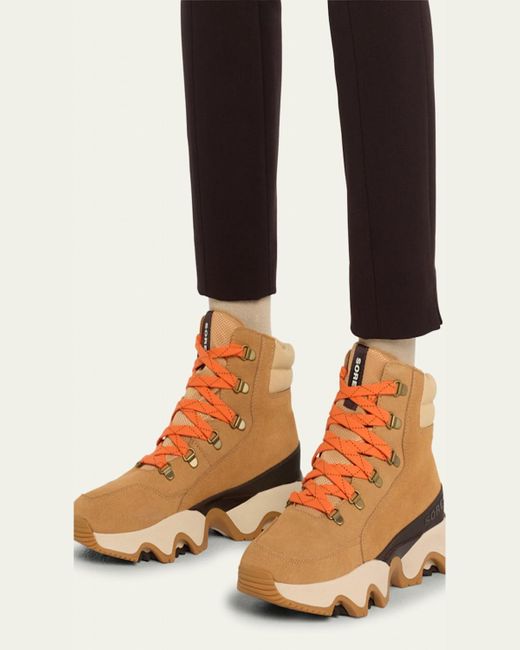 Sorel kinetic lace up boot clearance