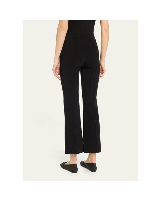 Jonathan Simkhai Black Ashlon Pull-On Cropped Pants