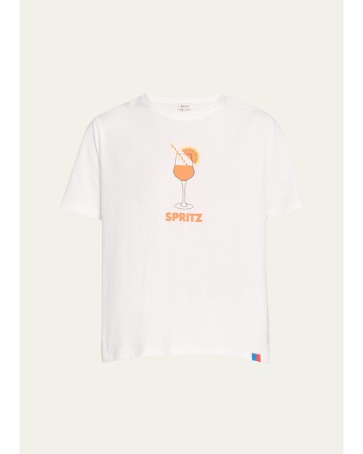 Kule Natural The Modern Spritz Graphic Print Short-sleeve T-shirt