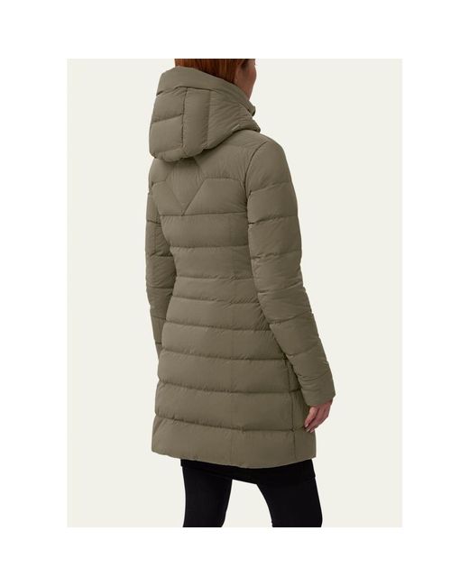 Canada Goose Gray Clair Coat Label