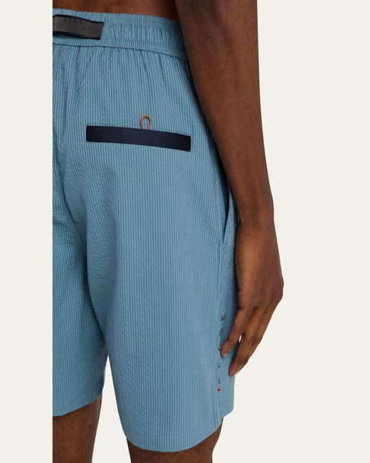 Sease Blue Cod-2 Coral Sea Swim Trunks for men