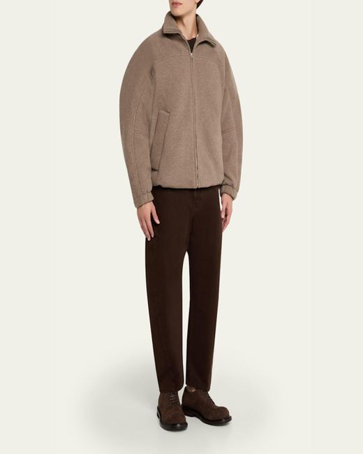Mordecai Brown Padded Cocoon Blouson Jacket for men