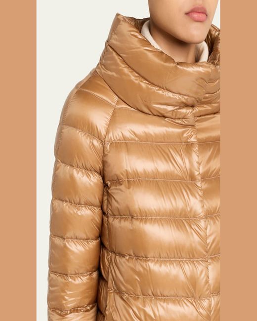 Herno Natural Sofia Ultra-Lightweight Down Bolero Jacket