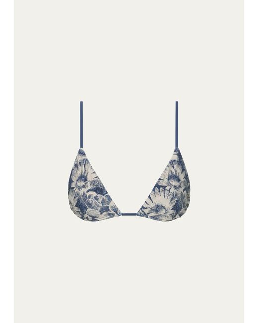 Sir Blue Lilia String Triangle Bikini Top