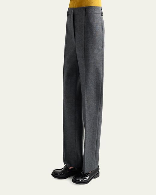 Prada Blue Rush Stitch Pants
