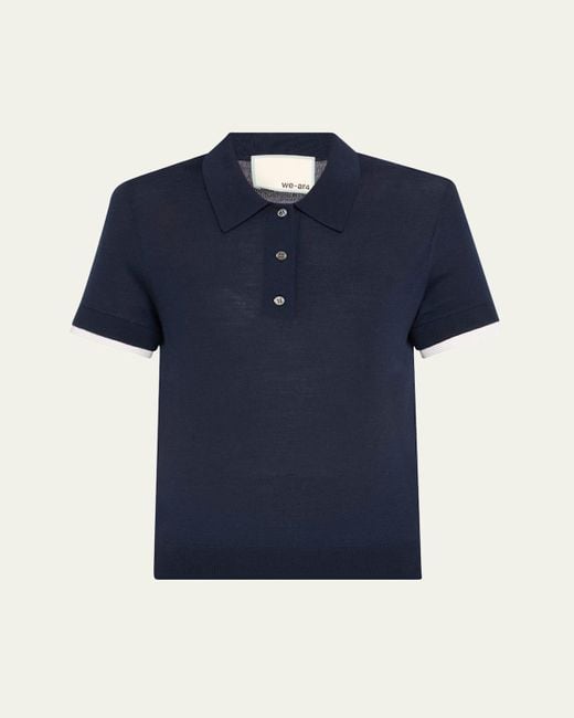 WE-AR4 Blue The Study Polo Top