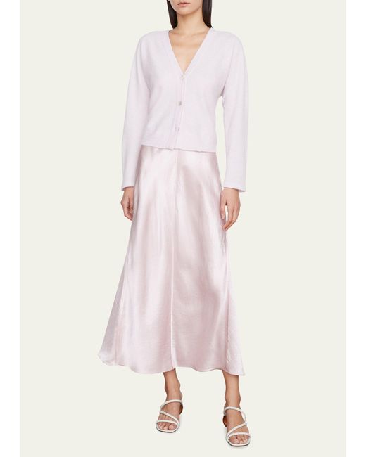 Vince raw hotsell edge bias skirt