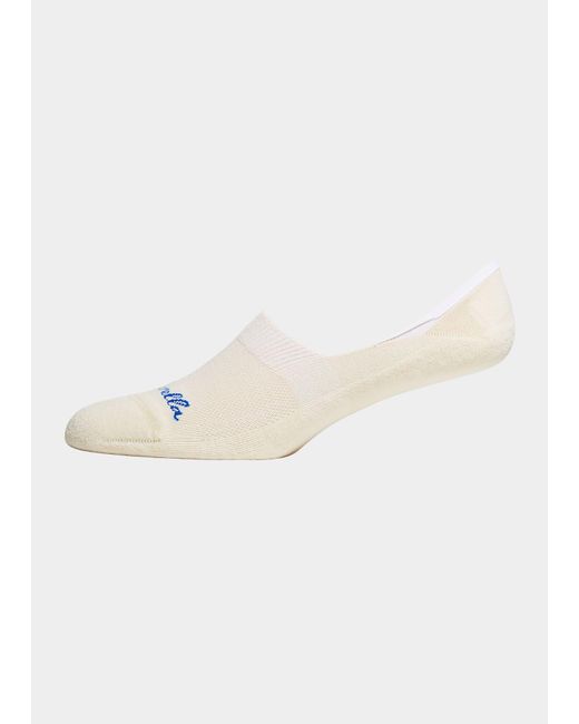 Pantherella White Invisible Cushion Sole No-show Socks for men