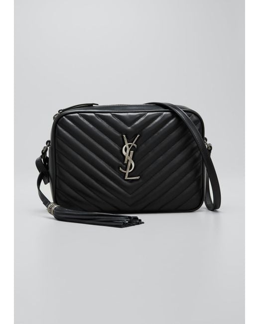 Saint Laurent Lou Medium Ysl Monogram Calfskin Camera Crossbody Bag