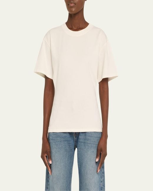 EB DENIM Natural Eero Cotton Tee