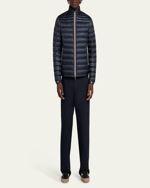 Moncler Blue Benamou Down Jacket for men