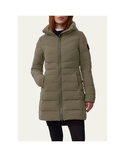 Canada Goose Gray Clair Coat Label