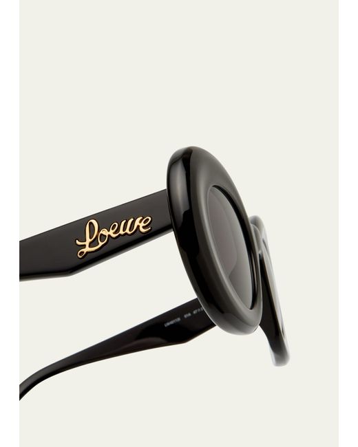 Loewe Multicolor Curvy Logo Acetate Butterfly Sunglasses