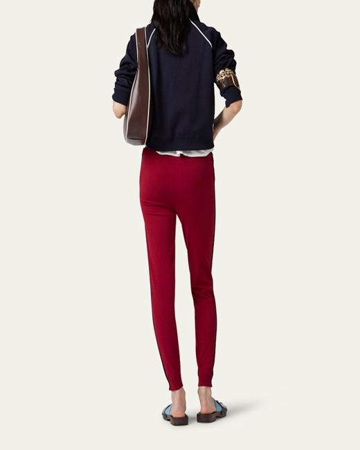 Miu Miu Blue Zip Track Jacket