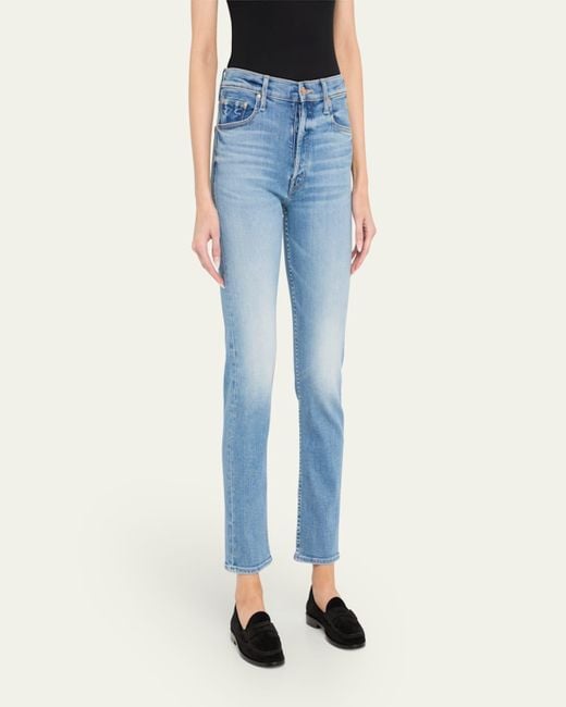 Mother Blue The Tomcat Flood Jeans