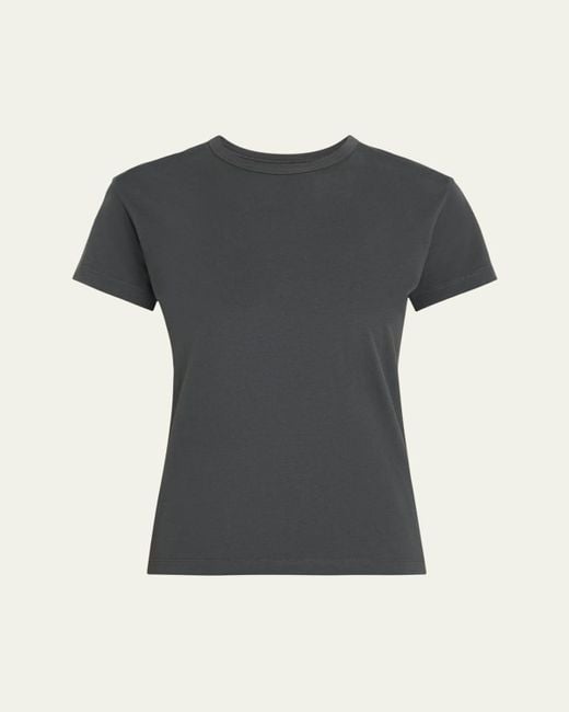 Officine Generale Black Lara Short-Sleeve Tee