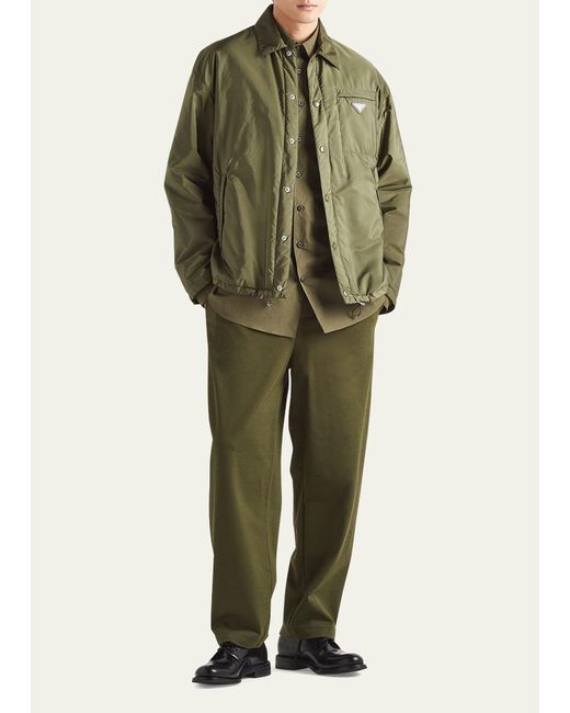 Prada Green Re-nylon 3-pocket Jacket for men