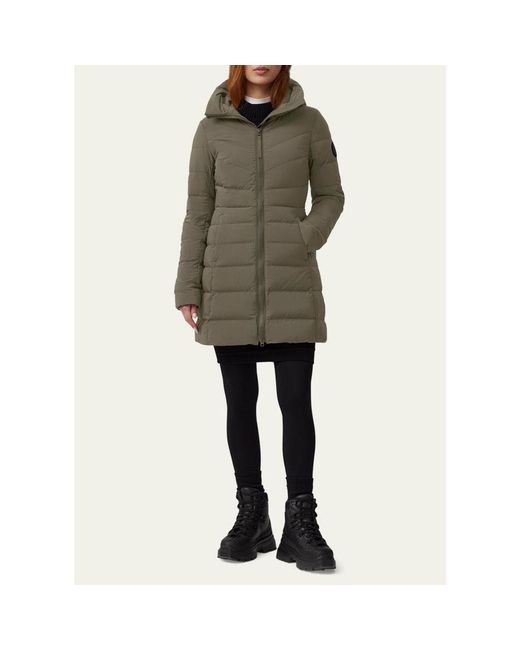 Canada Goose Gray Clair Coat Label