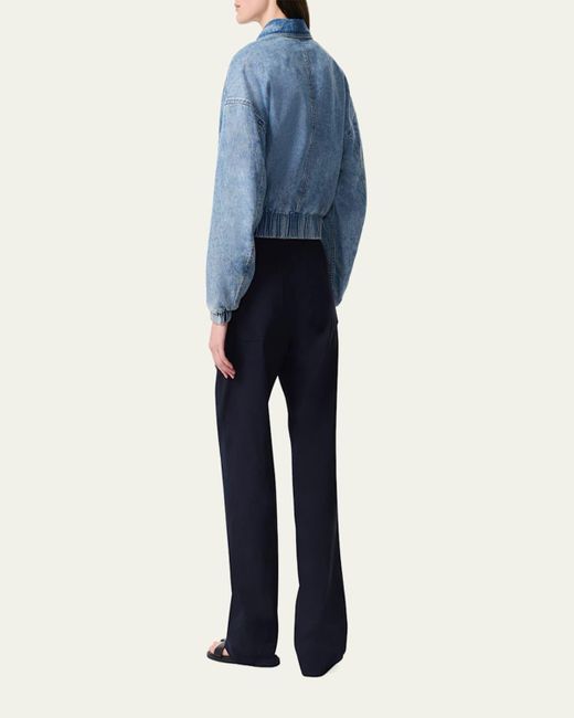 Rag & Bone Blue Featherweight Lara Jacket