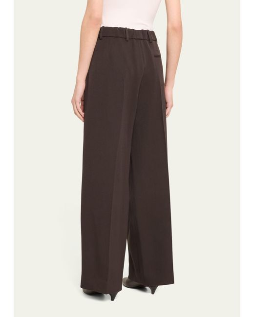 The Row Multicolor Roan Pintuck Oversized Wool Pants