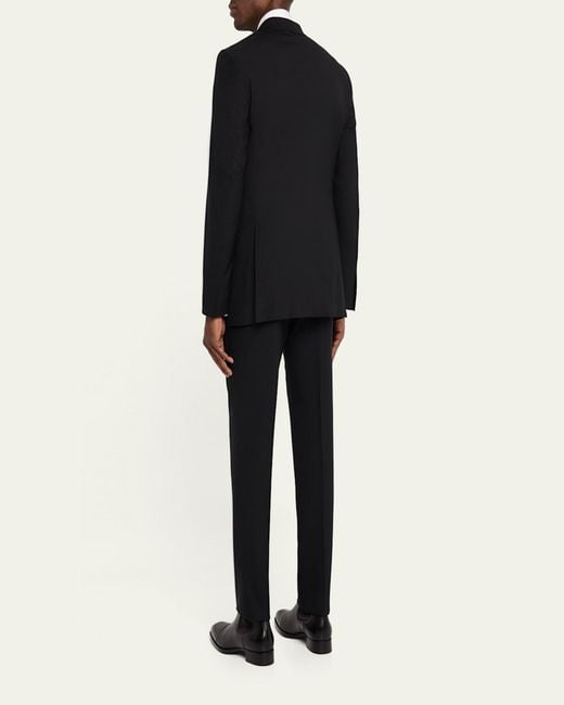 Tom Ford Black O'Connor Wool Suit for men