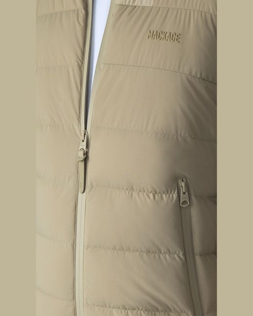 Mackage Brown Haney-City Light Down Jacket for men