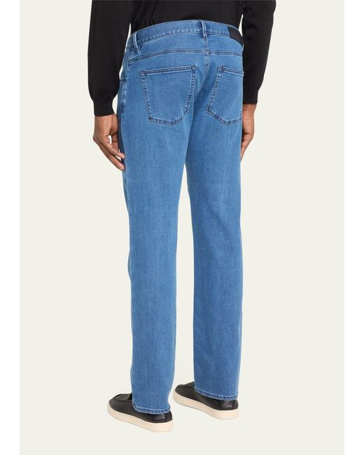 Giorgio Armani Blue Straight-leg Jeans for men