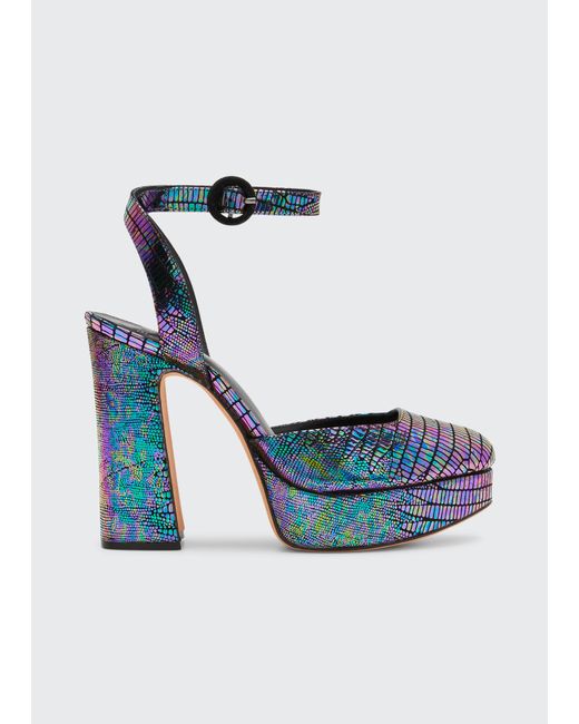 rainbow platform pumps