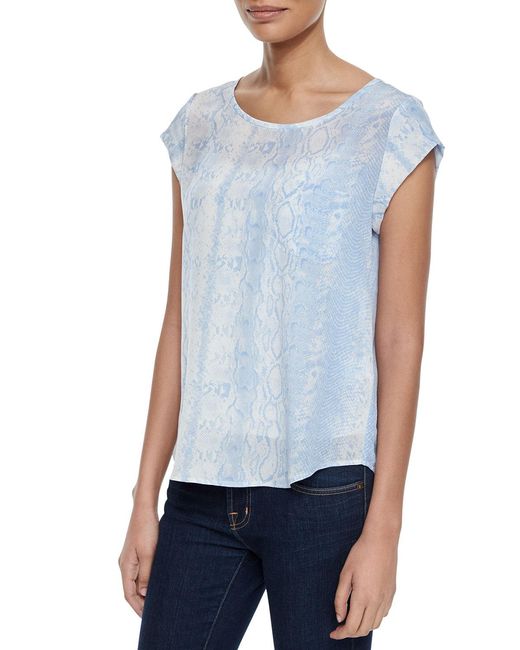 Attersee Blue Cotton Drawstring Pants