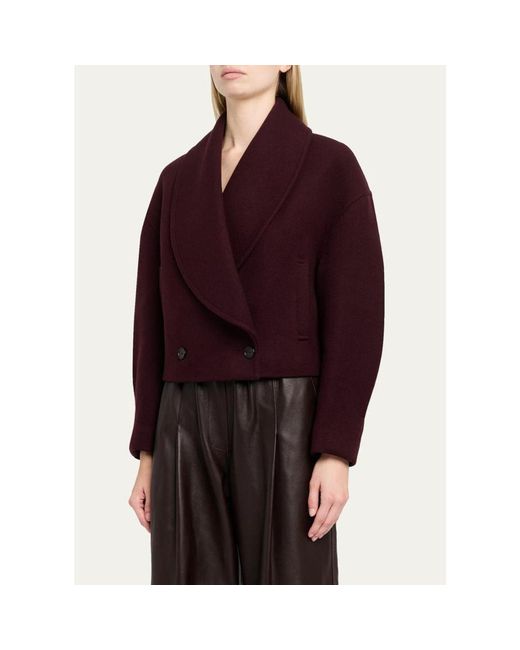 A.L.C. Red Stell Cropped Jacket