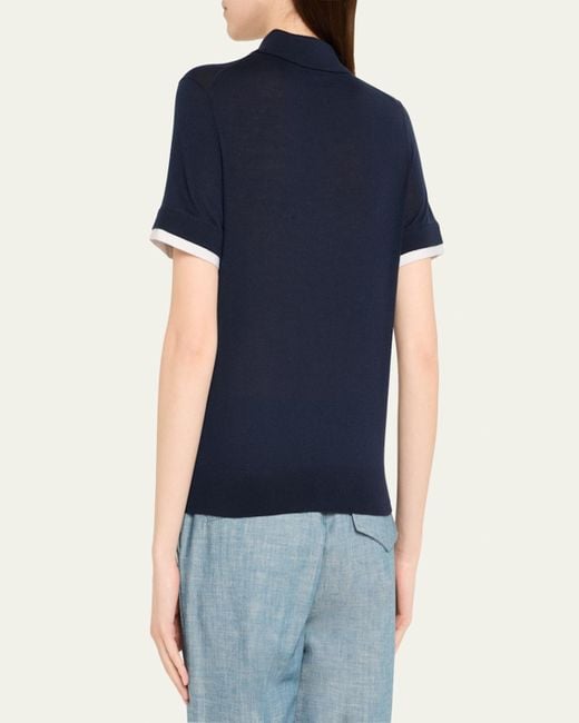WE-AR4 Blue The Study Polo Top