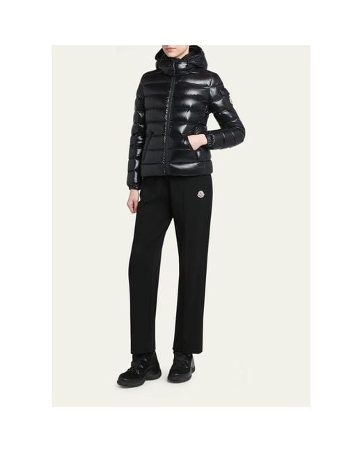 Moncler Black Bady Hooded Short Down Jacket