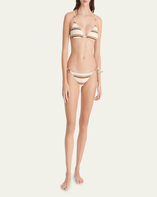 Eres Natural Flots Triangle Bikini Top