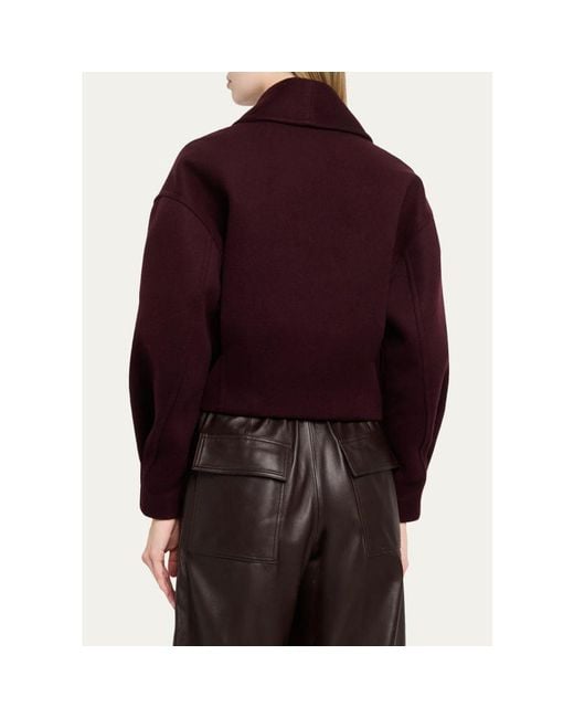 A.L.C. Red Stell Cropped Jacket
