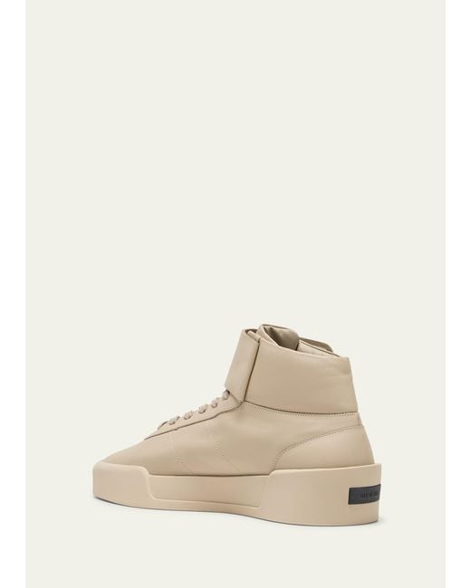 Fear Of God Natural Leather Aerobic High-top Sneakers for men