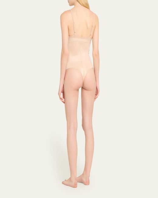 Spanx Natural Invisible Shaping High-Waisted Thong