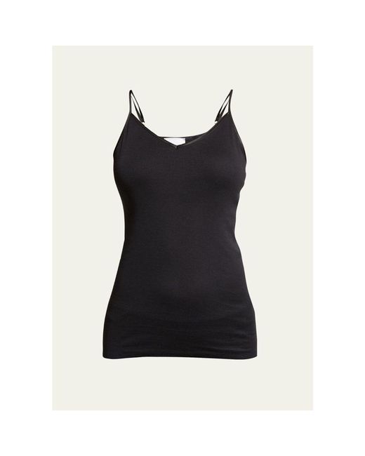 Hanro Black Seamless Padded Cami