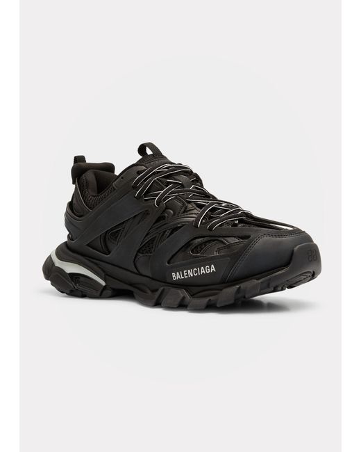 Balenciaga Track Led Running Sneakers in Black for Men | Lyst