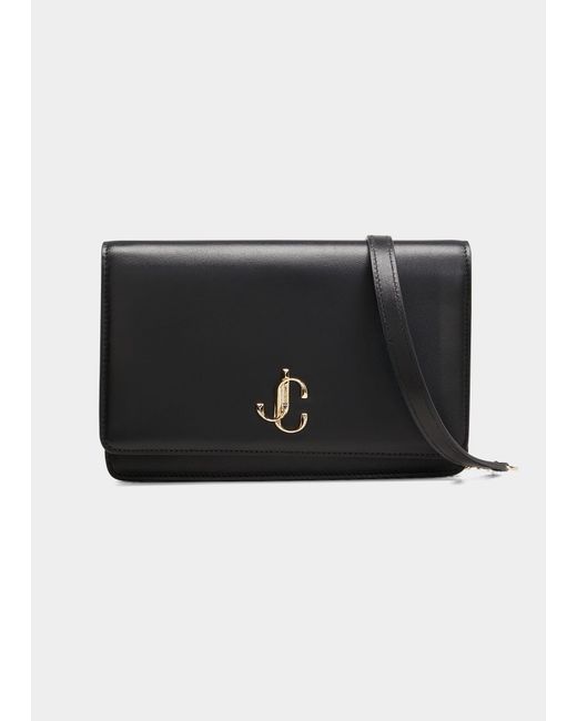 【美品】JIMMY CHOO PALACE BLACK レザー ショルダーバッグ JIMMY CHOO PALACE ブラックショルダーバッグ - メルカリ