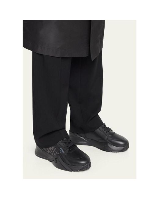 Fendi Black Sneakers for men