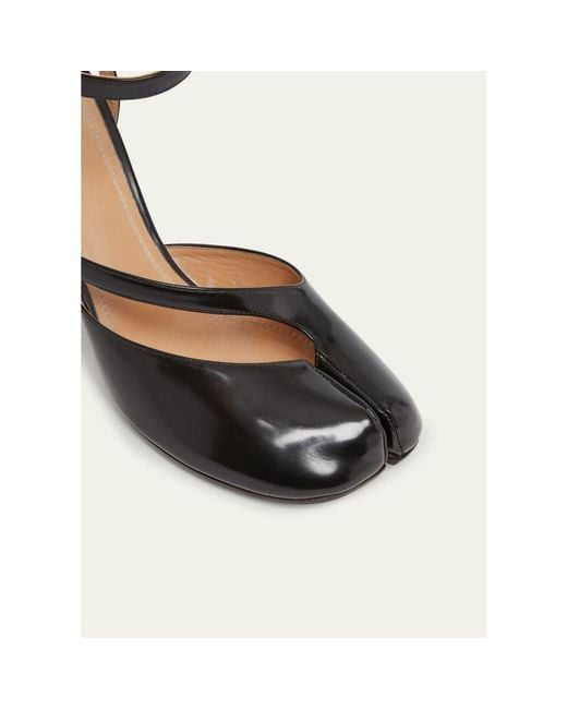 Maison Margiela Natural Tabi Leather Split-Toe Pumps
