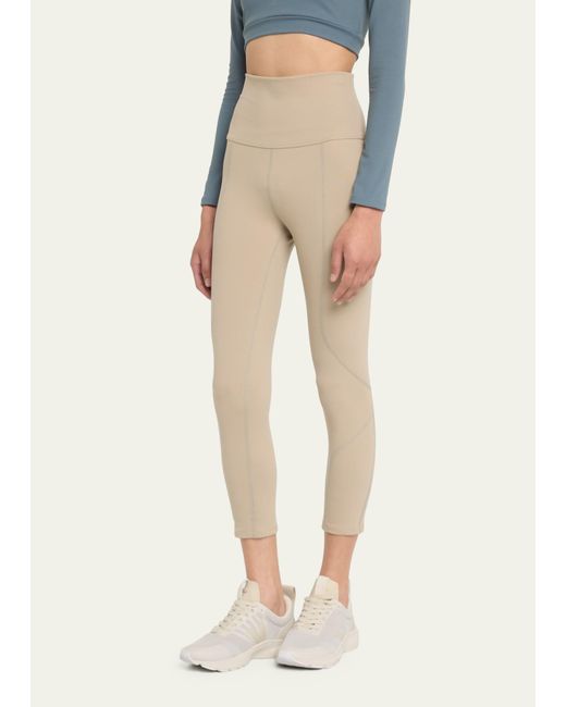 Live The Process Natural Geometric High-waisted 7/8 Leggings