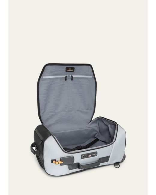 Tumi Gray International 2 Wheeled Duffel Backpack Carry-on