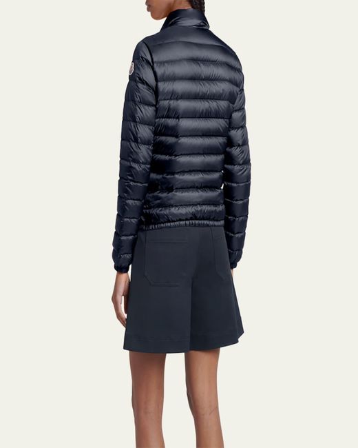 Moncler Pink Lans Short Down Jacket